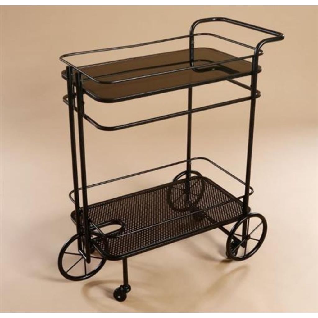 עגלת משקאות בעיצוב מיוחד בצבע שחור