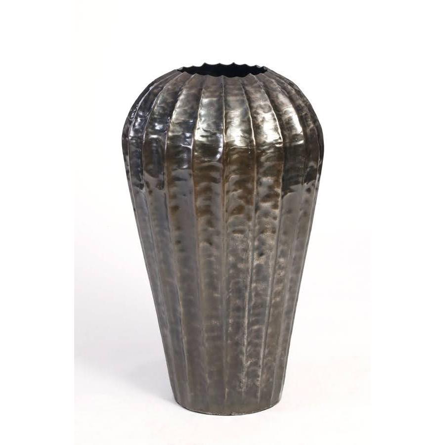 מעמד לעציץ עשוי BRASS בגוון זהב עתיק 68X39X39 ס"מ