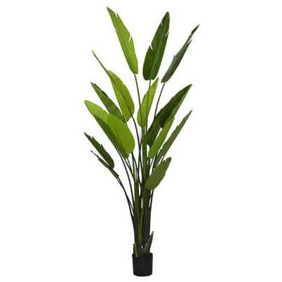 עץ מלאכותי מעוצב 18 עלי גן עדן בגוון ירוק 260CM