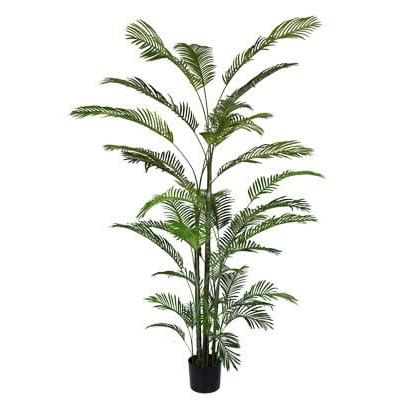 עץ דקל מלאכותי מעוצב 36 עלים בצבע ירוק 250CM