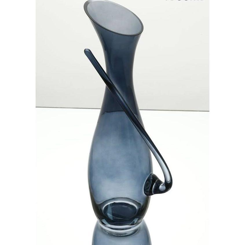 קנקן עשוי קריסטל בעיצוב יוקרתי בגוון כחול 1300ML