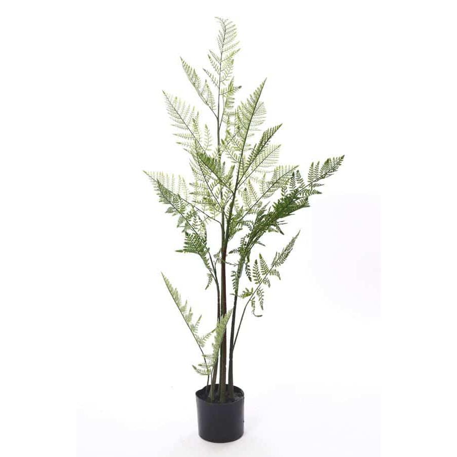 עץ מלאכותי מעוצב עלים בצבע ירוק מודרני 110CM