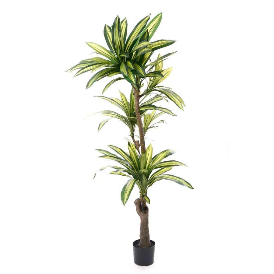 עץ מלאכותי מעוצב עלים בגוונים ירוקים מפוארים 170CM