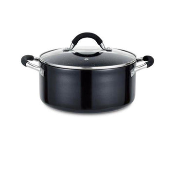 סיר יציקת שיש דגם AVEREST בצבע שחור 6L