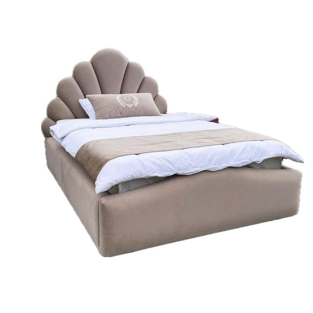 מיטת ילדים דגם אדל ראש מיטה מעוצב צדפה