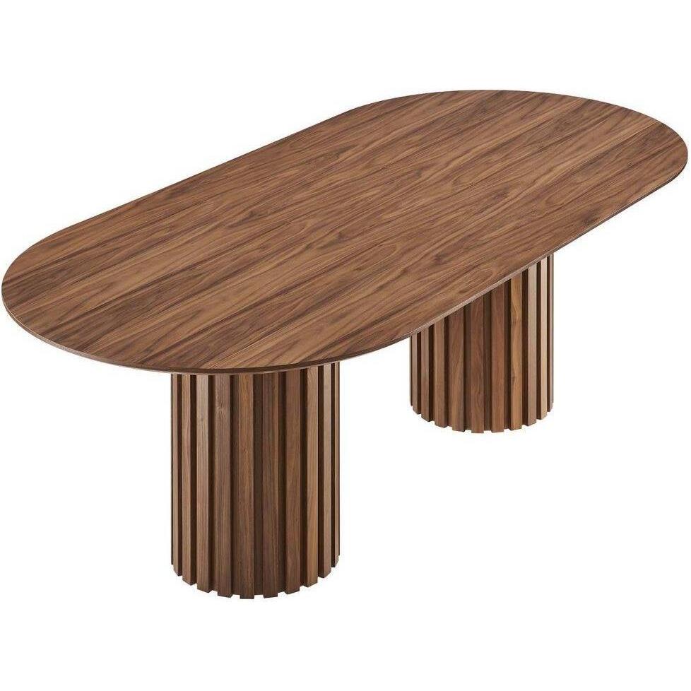 שולחן פינת אוכל מלבני דגם דובאי בעיצוב מפואר