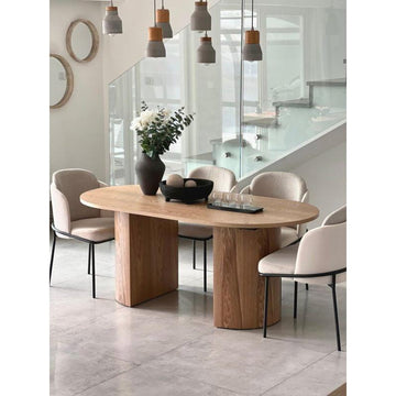 שולחן פינת אוכל מלבני דגם מילאנו בעיצוב יוקרתי