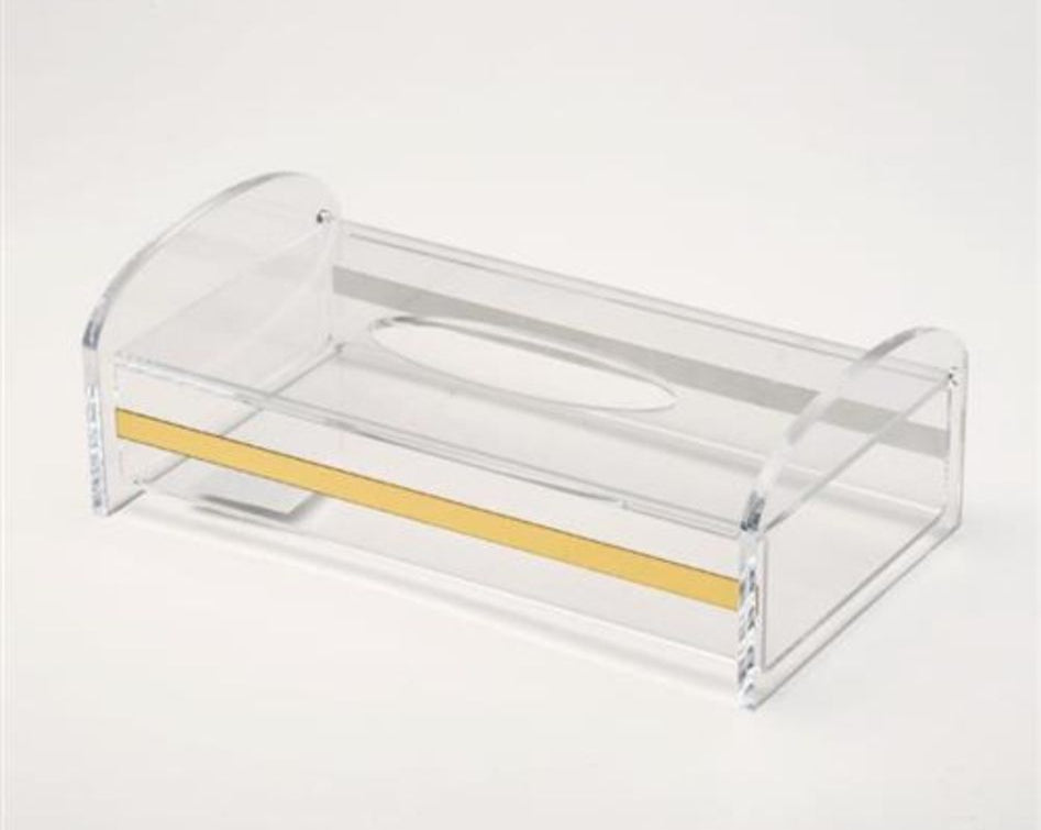 קופסא לטישו עשויה אקריליק בעיצוב מרהיב