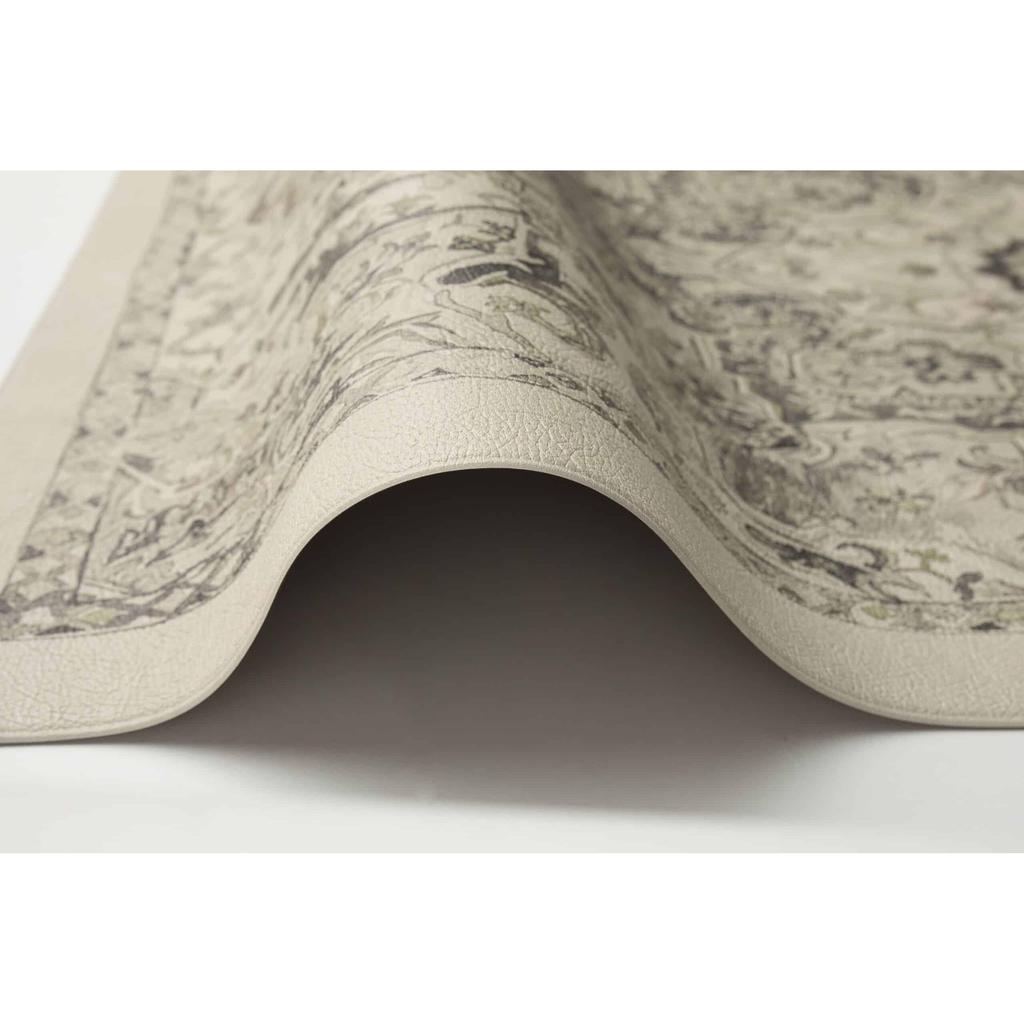 שטיח מעוצב דגם אלכסנדר עשוי PVC בגווני בז'