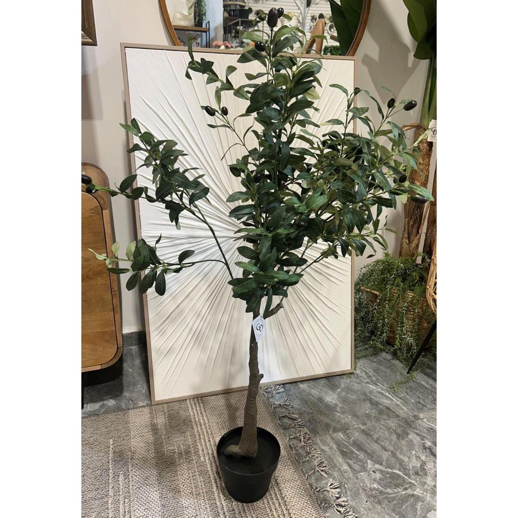 עץ מלאכותי בעיצוב מרהיב בצבע ירוק 120CM