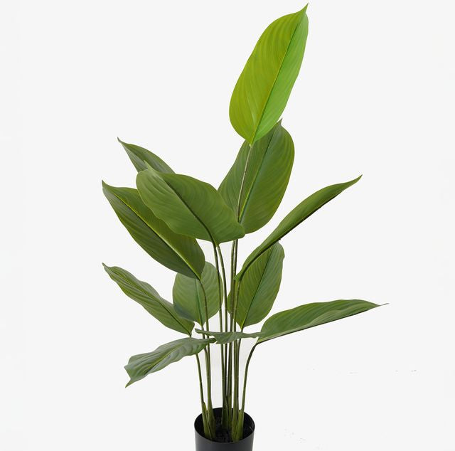 עץ מלאכותי מעוצב עלי גן עדן בצבע ירוק מיוחד 118CM