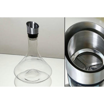 קנקן תה עשוי קריסטל שקוף בעיצוב יוקרתי 2100ML
