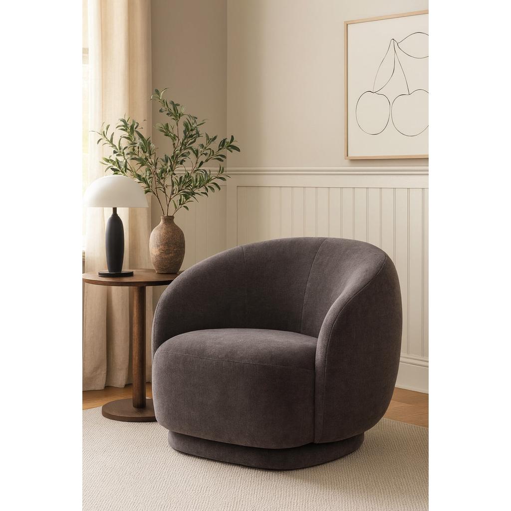 כורסא לסלון דגם שיראז בגוון אפור מיוחד