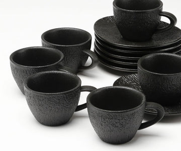 סט אספרסו SimpelBlack פורצלן NewBornChina