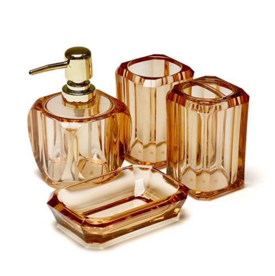 סט שירותים ומקלחת עשוי אקריליק בעיצוב מיוחד