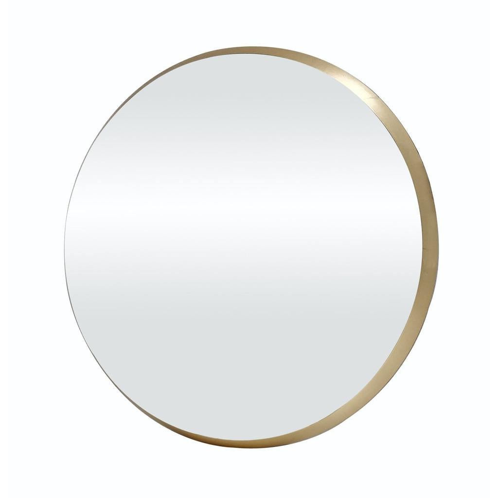 מראה עגולה PlatinumGold בצבע זהב במידות 50X50