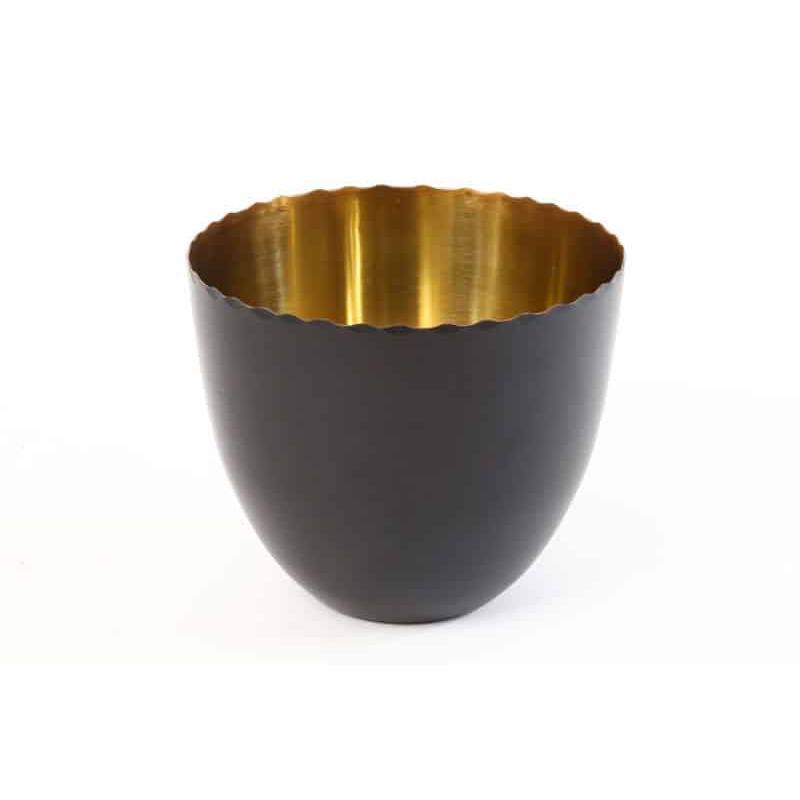 קערה לפיצוחים BRASS BLACK שחור וזהב
