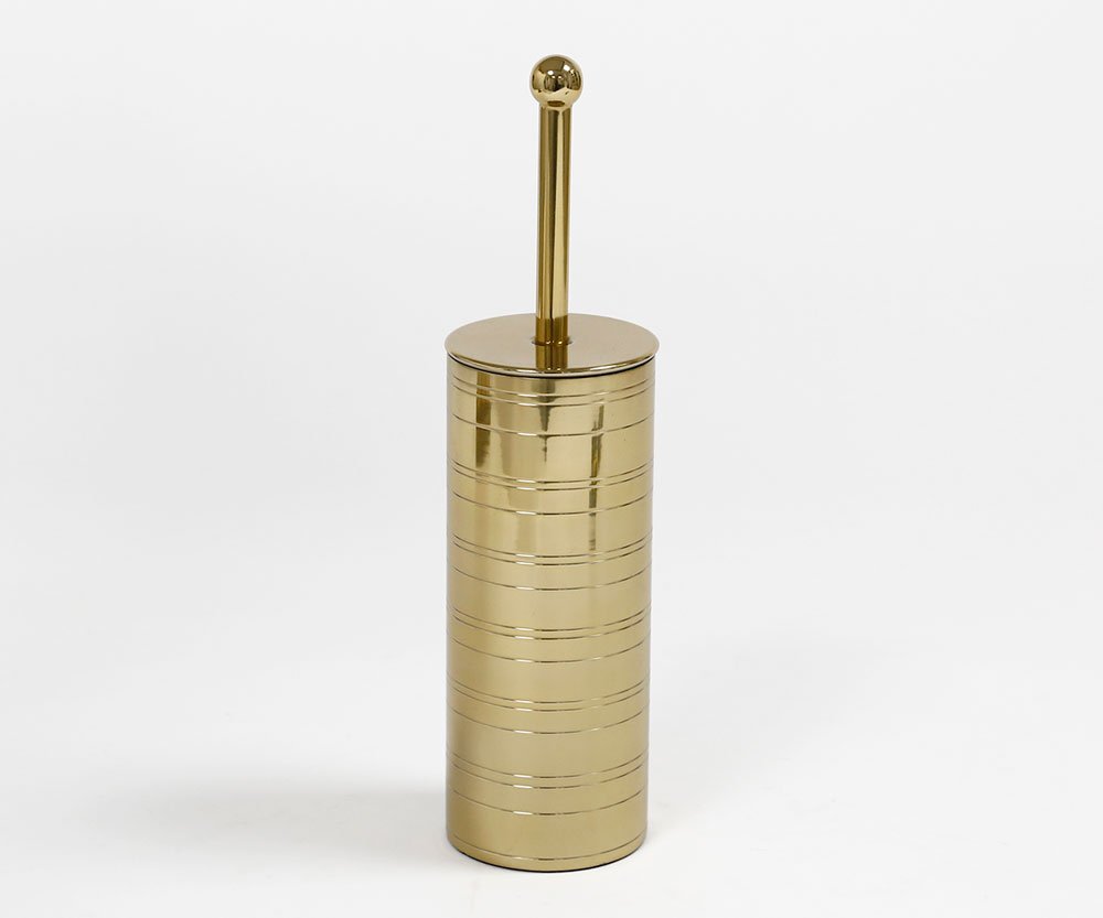 מברשת שירותים BrassGold 10X10X40 להשלמת פינת האירוח באופי ייחודי