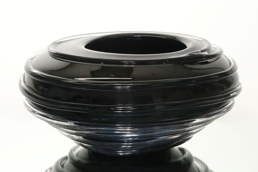 אגרטל CRYSTALINE BLACK MORENO
