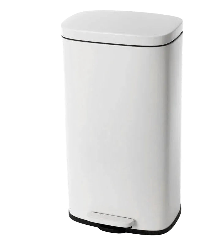 פח אשפה מלבני טריקה שקטה בעיצוב מרשים 30L