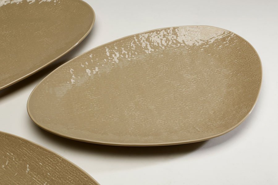כלי שולחן פורצלן NEW BONE CHINA SIMPEL MOKA – פלטה להגשה – דגם 2