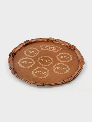 מגש פסח ענתיק – מבחר עיצובים – מגש פסח ענתיק – דגם 1