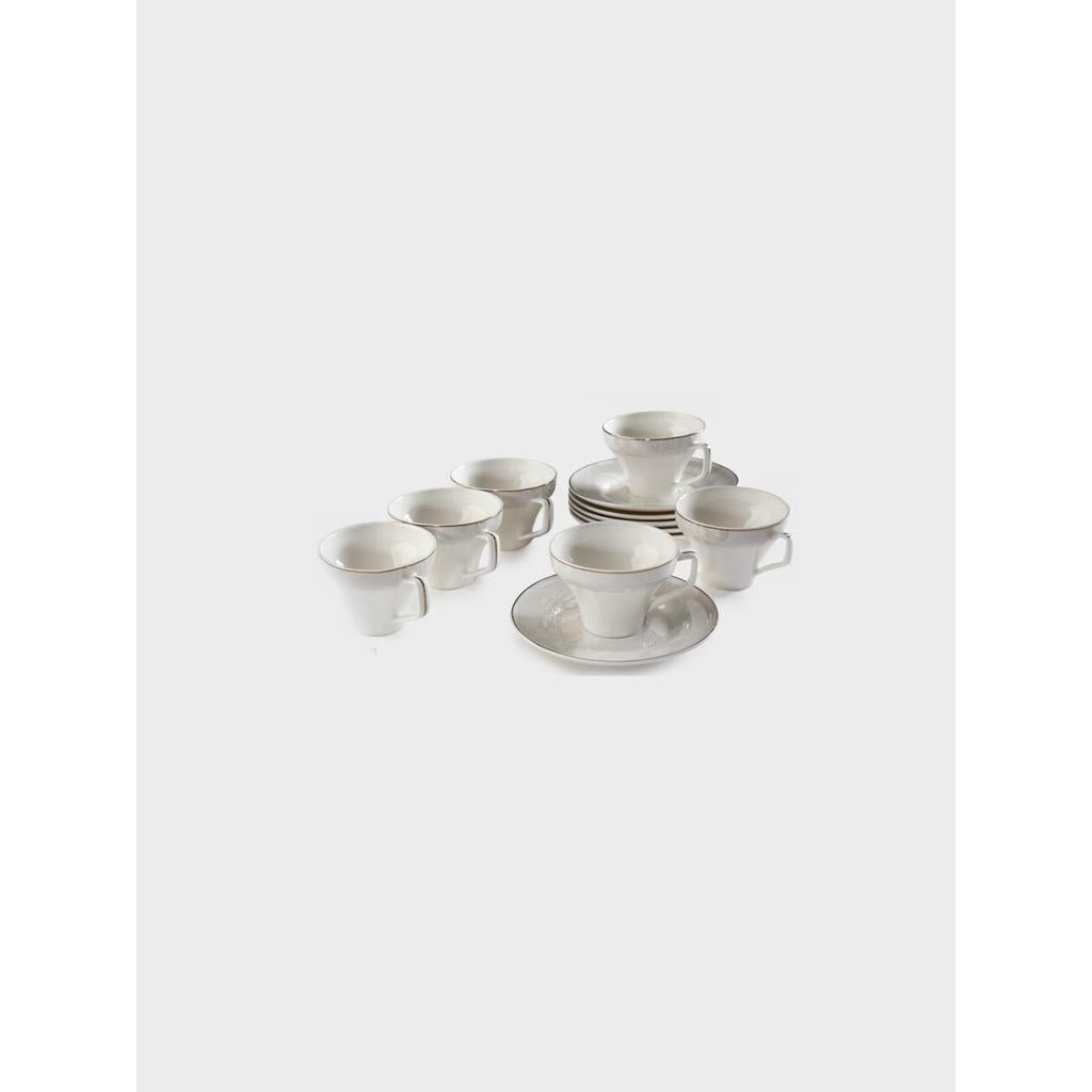 סט תה 220 מ"ל פורצלן NEW BONE CHINA CONVERSE 220ml סט מעוצב להגשה ולאירוח