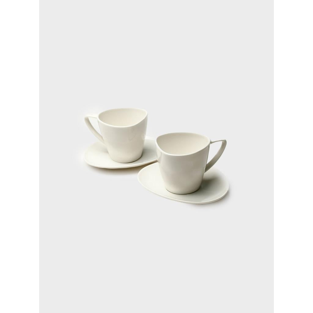 סט תה פורצלן Simple White סט מעוצב להגשה ולאירוח לשימוש יומיומי ולמתנה בעיצוב מוקפד