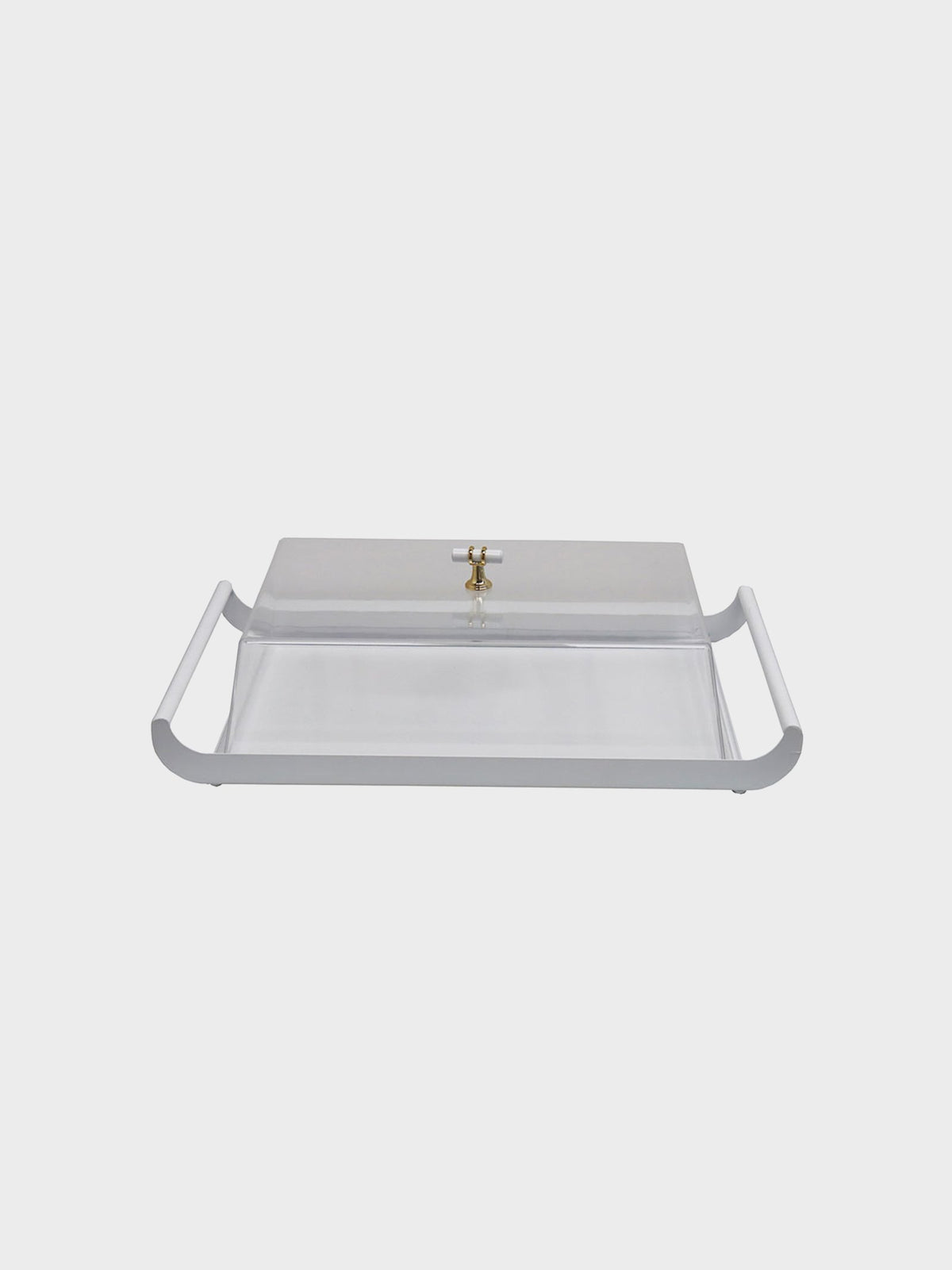 מגש+מכסה ARMAND WHITE