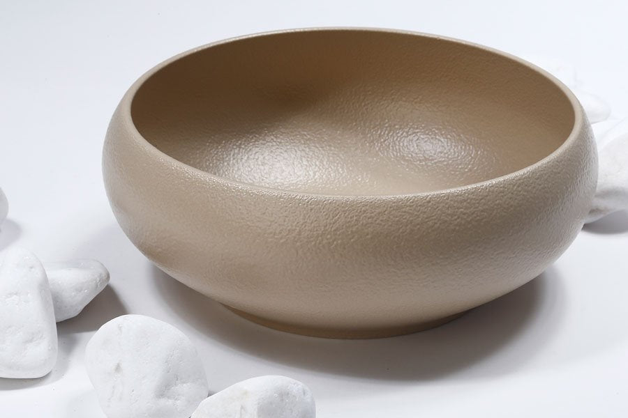 כלי שולחן STONE WARA – מבחר קערות וסטים – קערה לסלט – קאמל