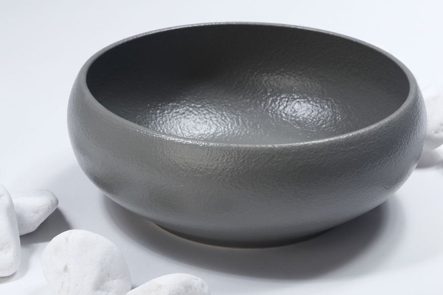 כלי שולחן STONE WARA – מבחר קערות וסטים – קערה לסלט – אפור