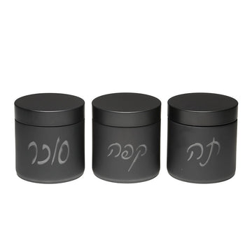 סט מזון כיתוב בעברית 11x11x11 בעיצוב איכותי לבית ולאירוח לשימוש יומיומי ולמתנה בעיצוב מוקפד