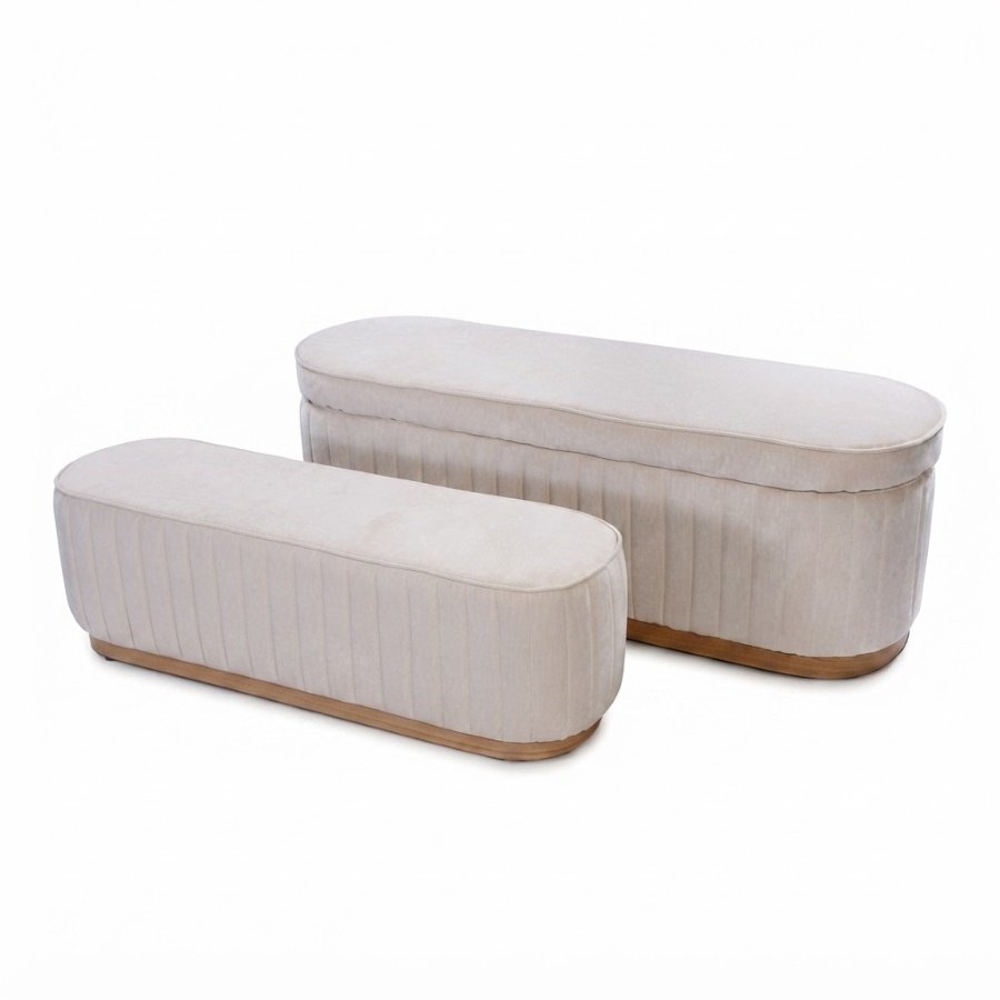 זוג הדומים BUKALA FABRIC CREAM – כסאות כורסאות וספות לבית נעים ולאירוח מלא אופי