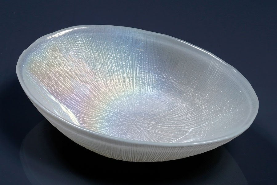 קערה זכוכית אובלית MARTINEZ PEARL