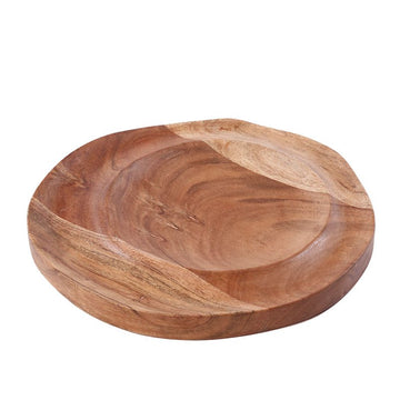 צלחת הגשה אישית ACACIA WOOD – מגשי נוי לבית נעים ולאירוח מלא אופי