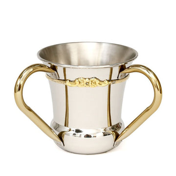 נטלה QUEENAN NICKEL GOLD בצבע כסף וזהב 650ml בעיצוב איכותי לבית ולאירוח
