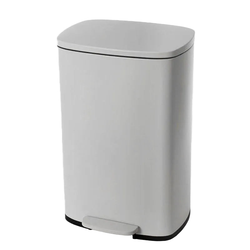 פח אשפה מלבני טריקה שקטה בעיצוב מרהיב 50L