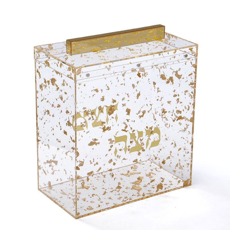 קופסה למצות מכונה אקריליק – מבחר עיצובים – קופסה למצות מכונה אקריליק – דגם 1