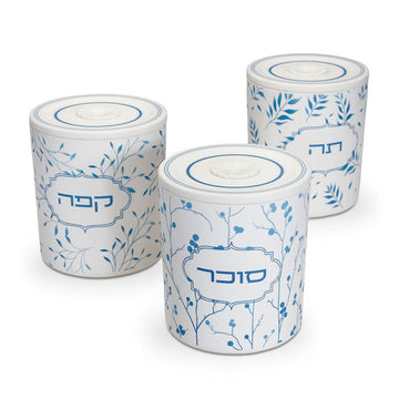סט תה קפה סוכר במבוק כוס סוכר 11x11x13 סט מעוצב להגשה ולאירוח