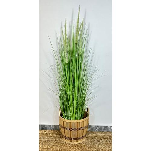 עץ מלאכותי מעוצב עלים מיוחדים בצבע ירוק 120 ס"מ