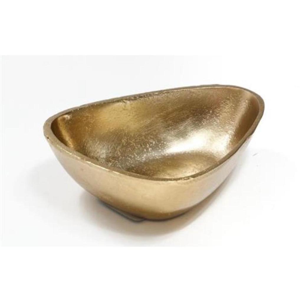 סט 6 קעריות לפיצוחים עשוי BRASS זהב 16X12.5X6.5 ס"מ