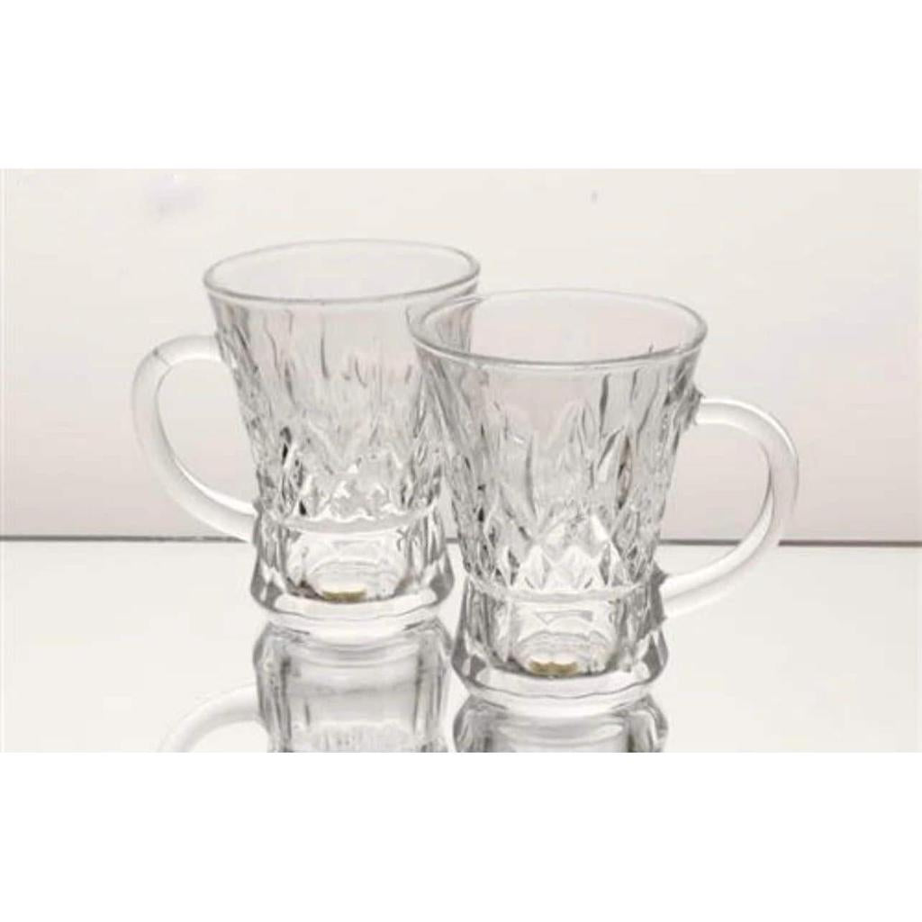 סט 6 כוסות שתיה חמה עשויות קריסטל מיוחד 190ML
