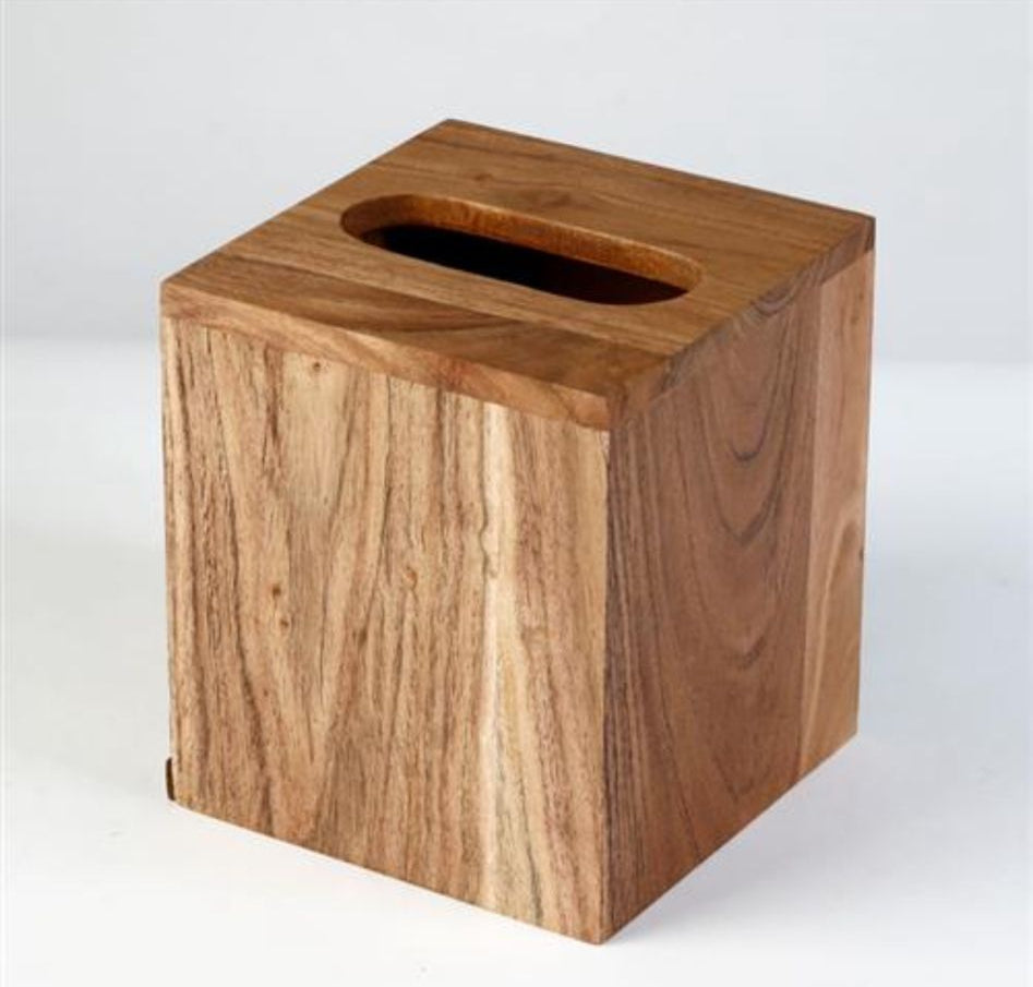 קופסא לטישו עשויה עץ בעיצוב יוקרתי