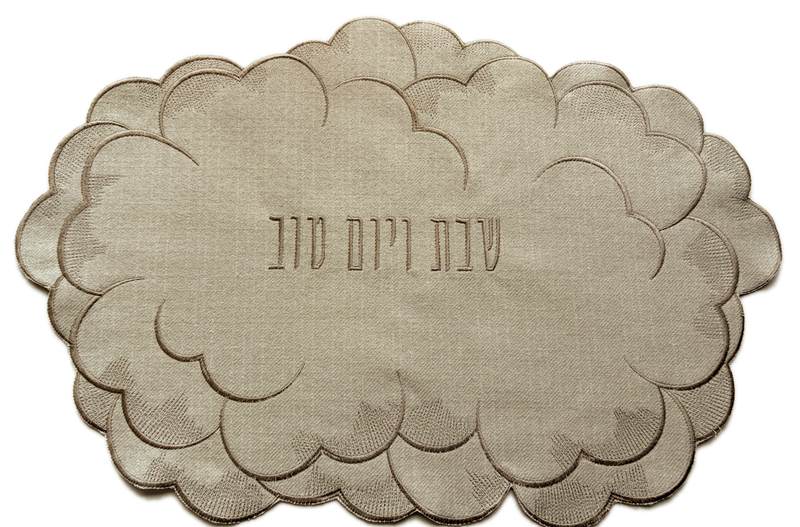 כיסוי חלה מעוצב דגם גפן לשבת ולחג – תמונה 1