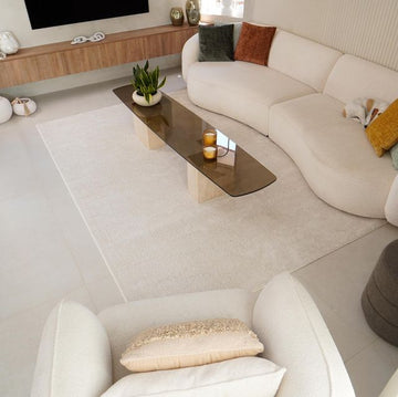 שטיח לסלון דגם קנדיס עשוי פוליאסטר מיוחד