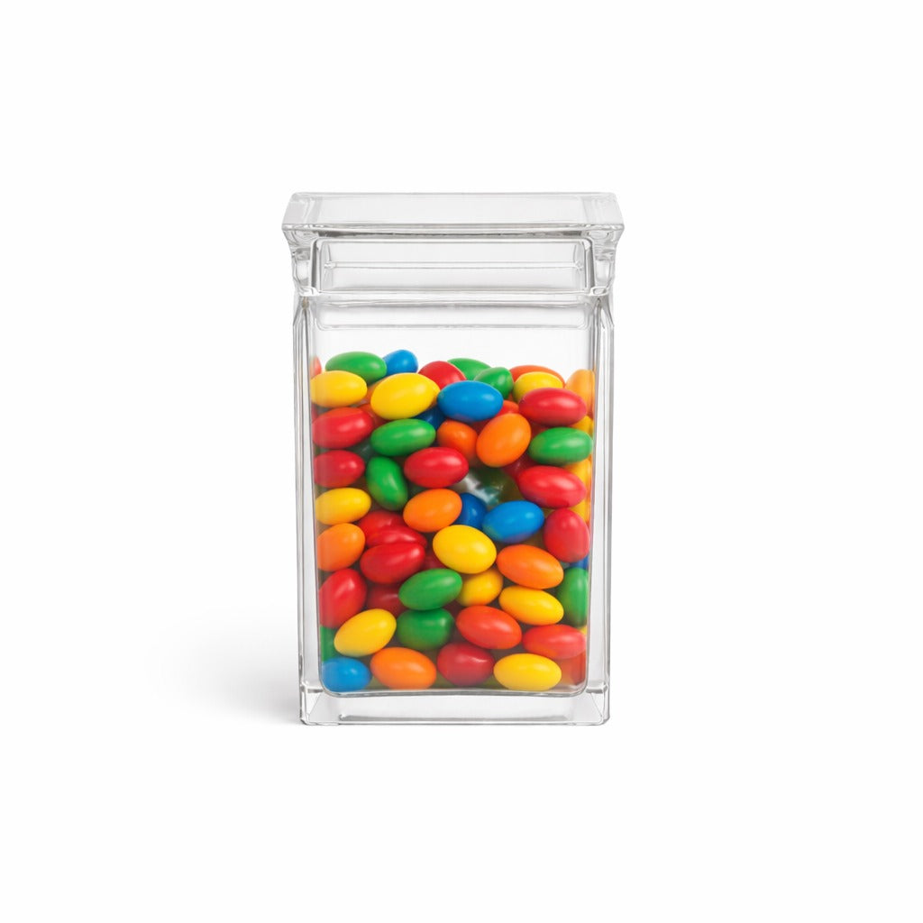 קופסאות אחסון אקריל יוקרתיות בגדלים שונים מבית BE CLEAR - בי יוניק - עיצוב הבית