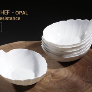 כלי שולחן OPAL בעיצוב עלה – קערית עלה 18 ס"מ
