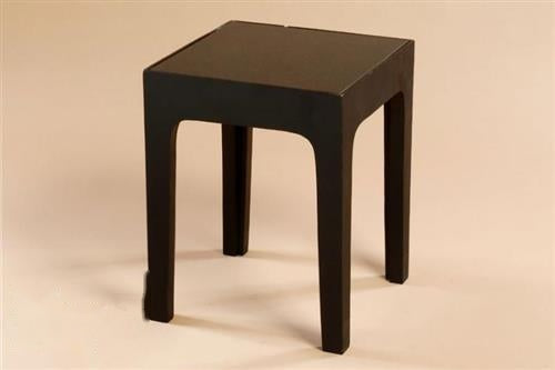 שולחן צד Brass with Marble Valintine - 35×35×45