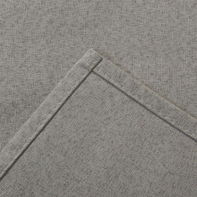 וילון השחלה דגם יעל עשוי פוליאסטר בצבע בז'