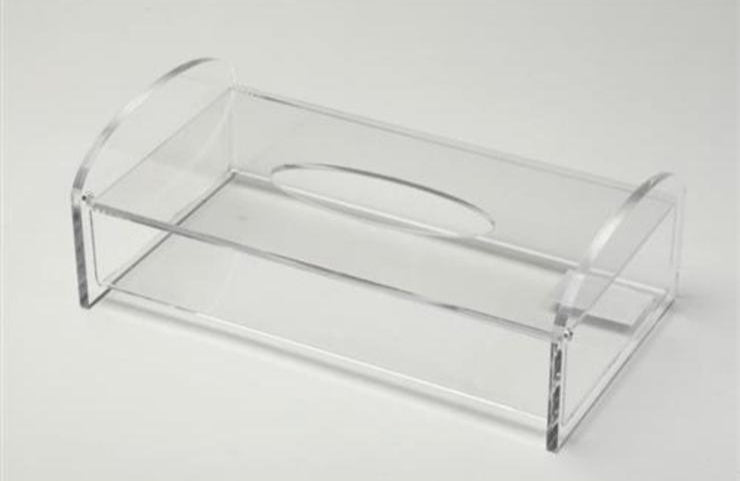 קופסא לטישו עשויה אקריליק בעיצוב יוקרתי